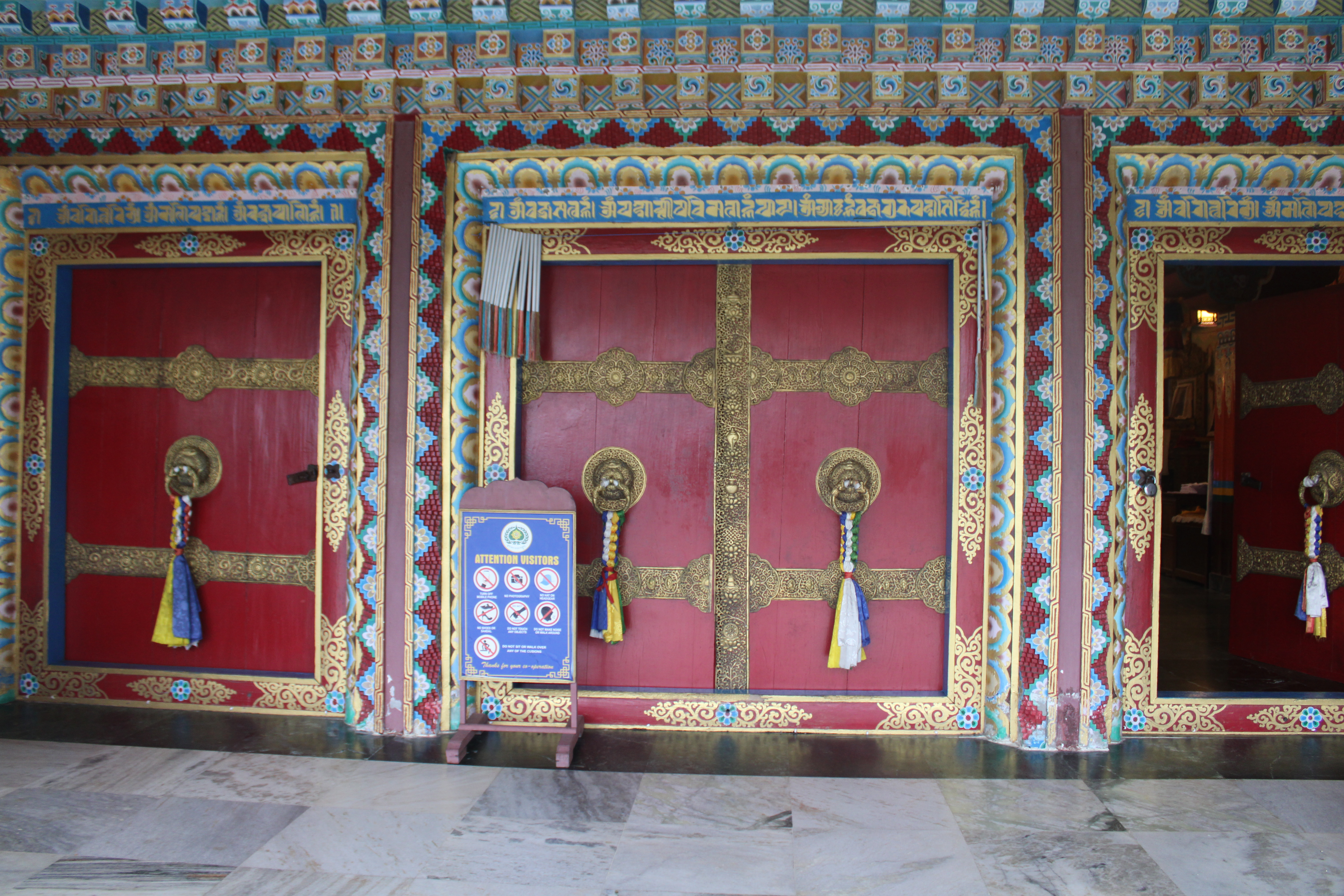 Lingdum Monastery, Ranka