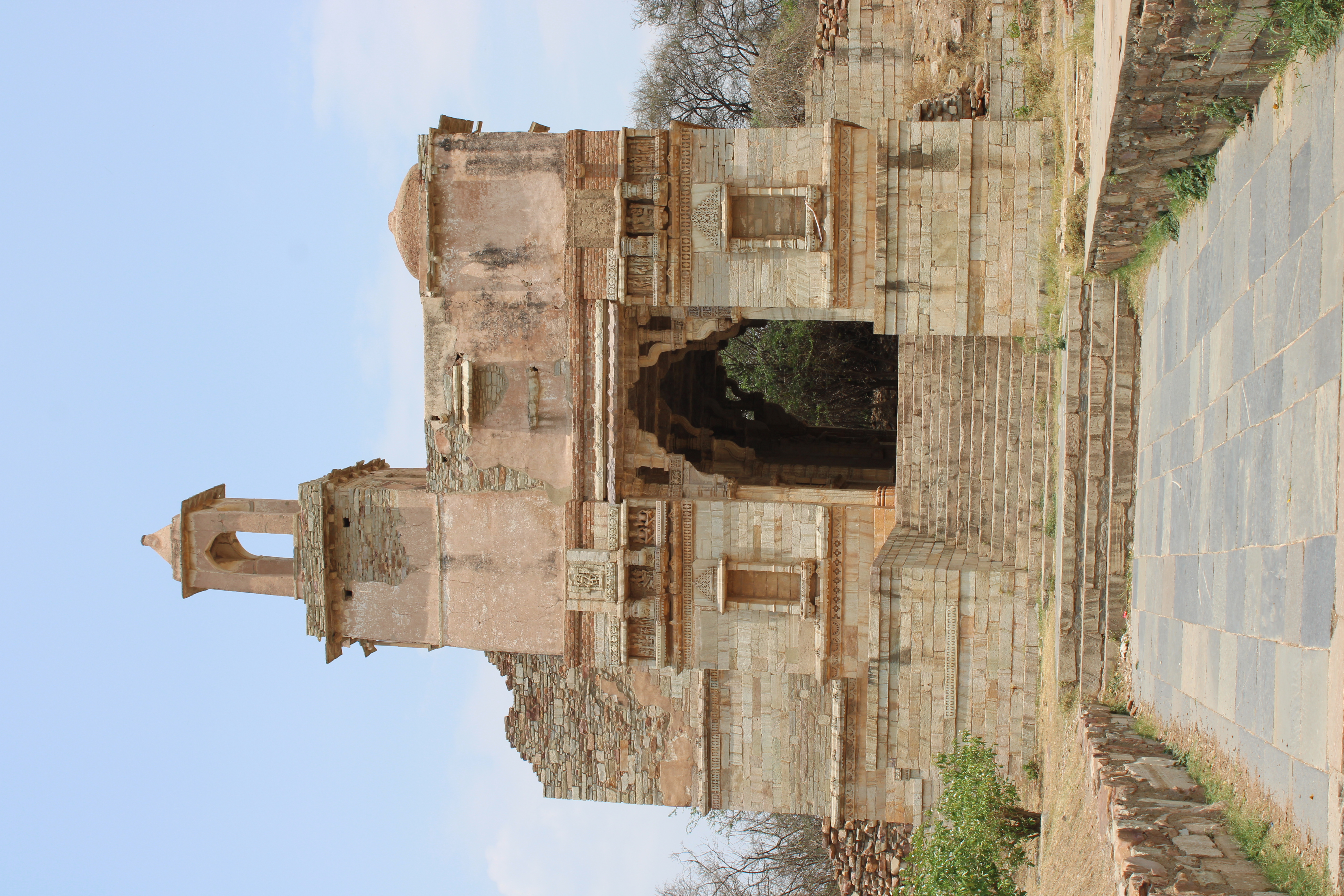 Ruined Apartments, Vijay Stambh, Chittor