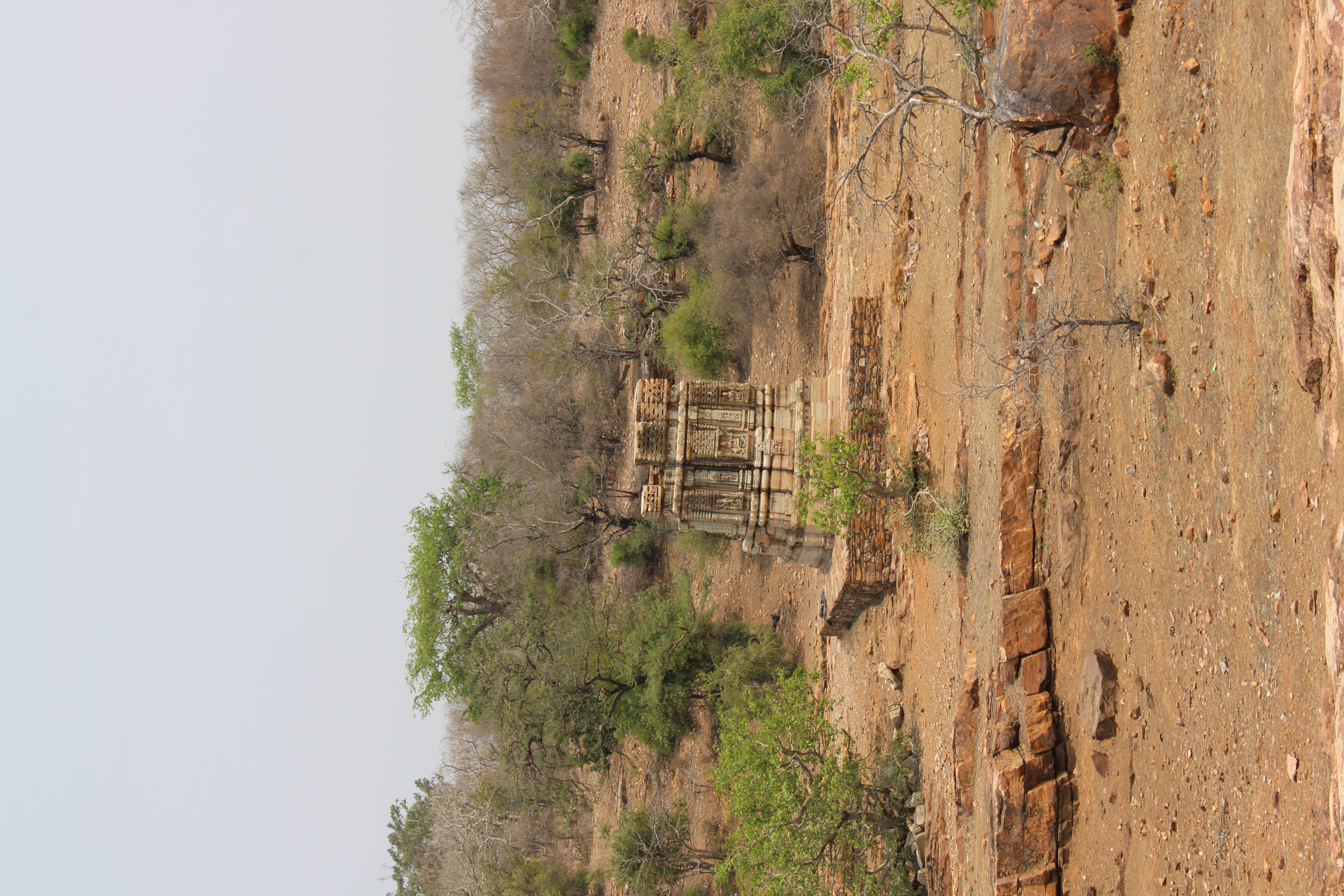 Remnants of Temple, Chittor Fort