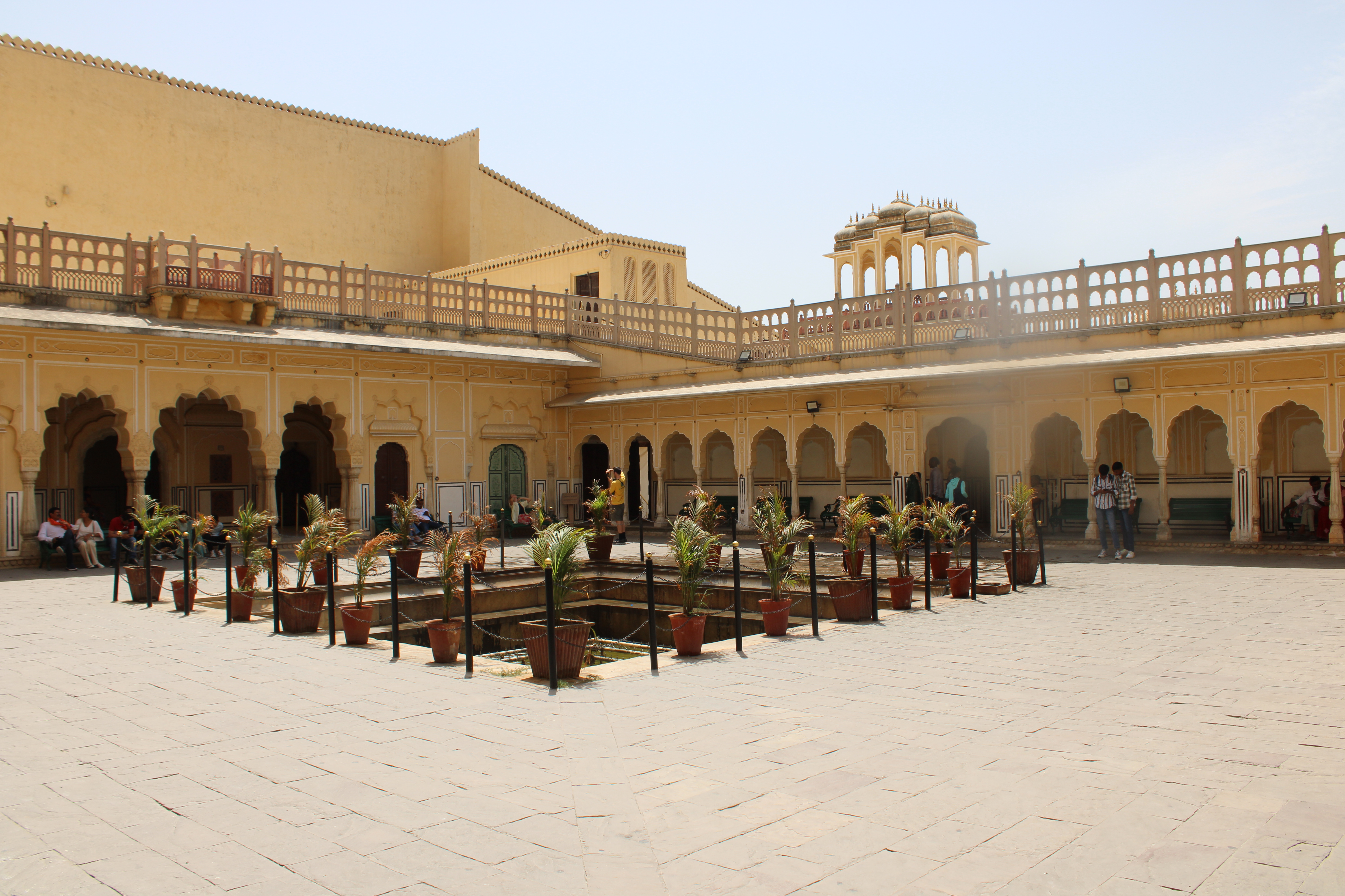 Courtyard, Hawa Mahal