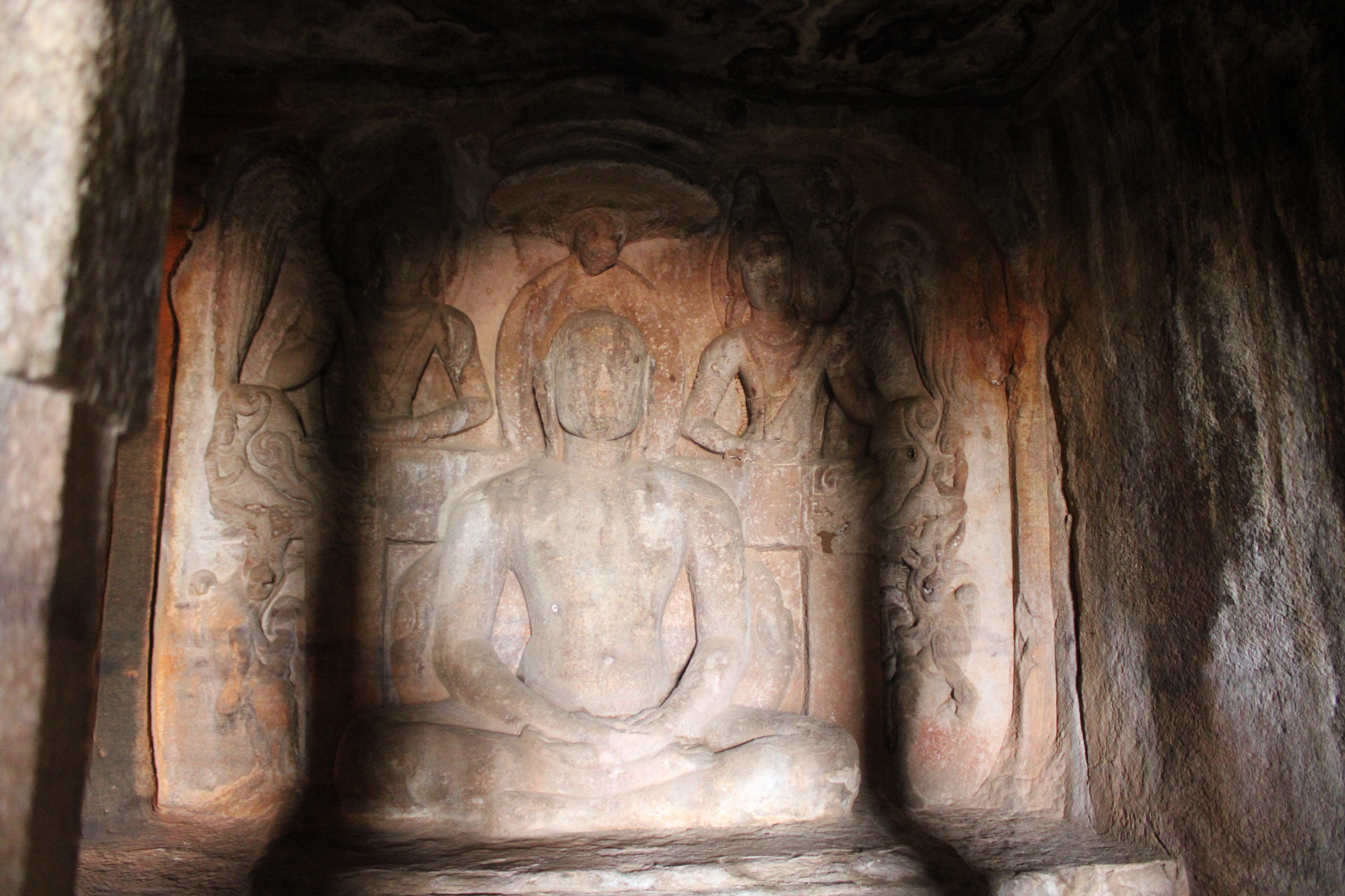 Jain rock cut temple, Meguti Hill, Aihole