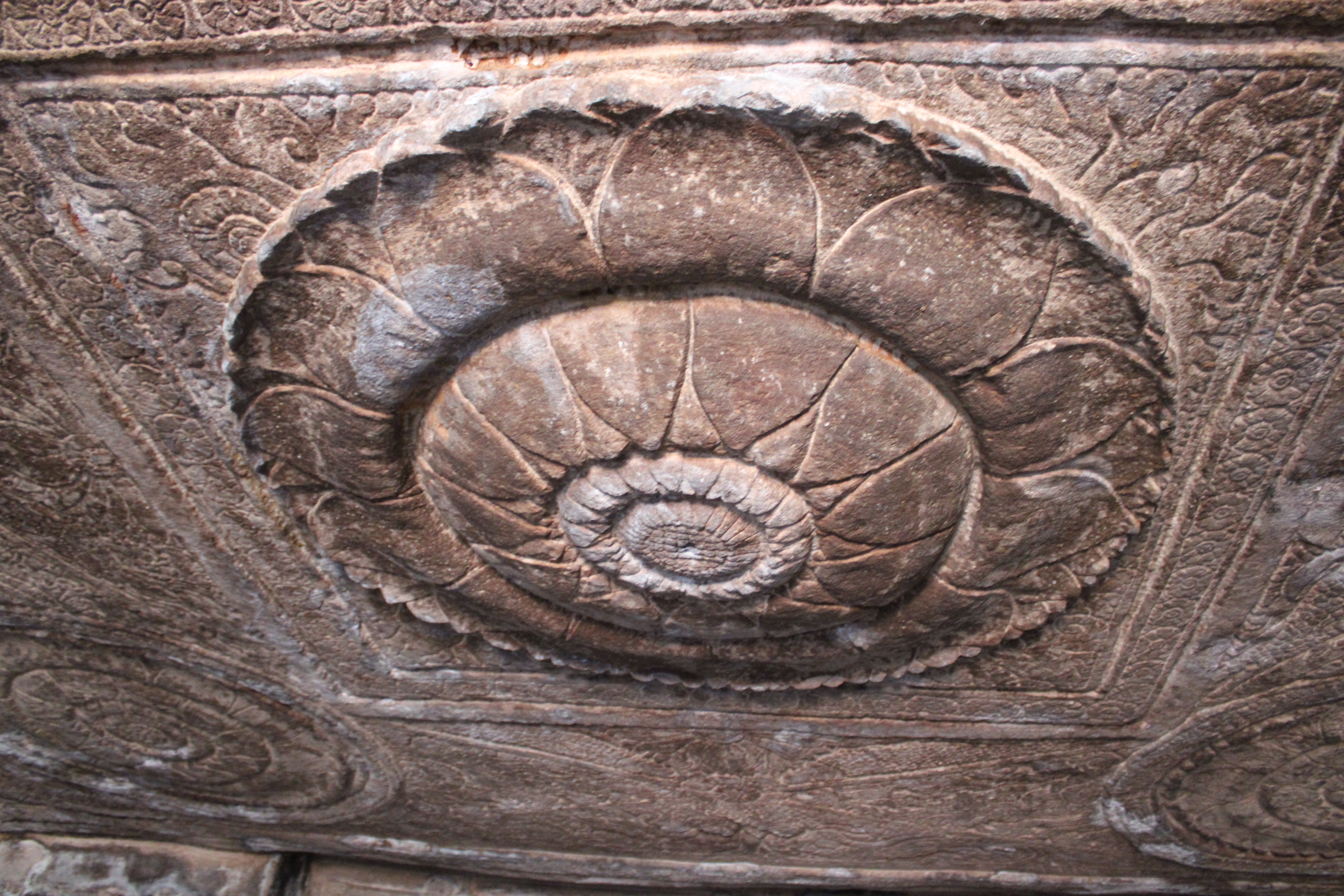 Jain rock cut temple, Meguti Hill, Aihole