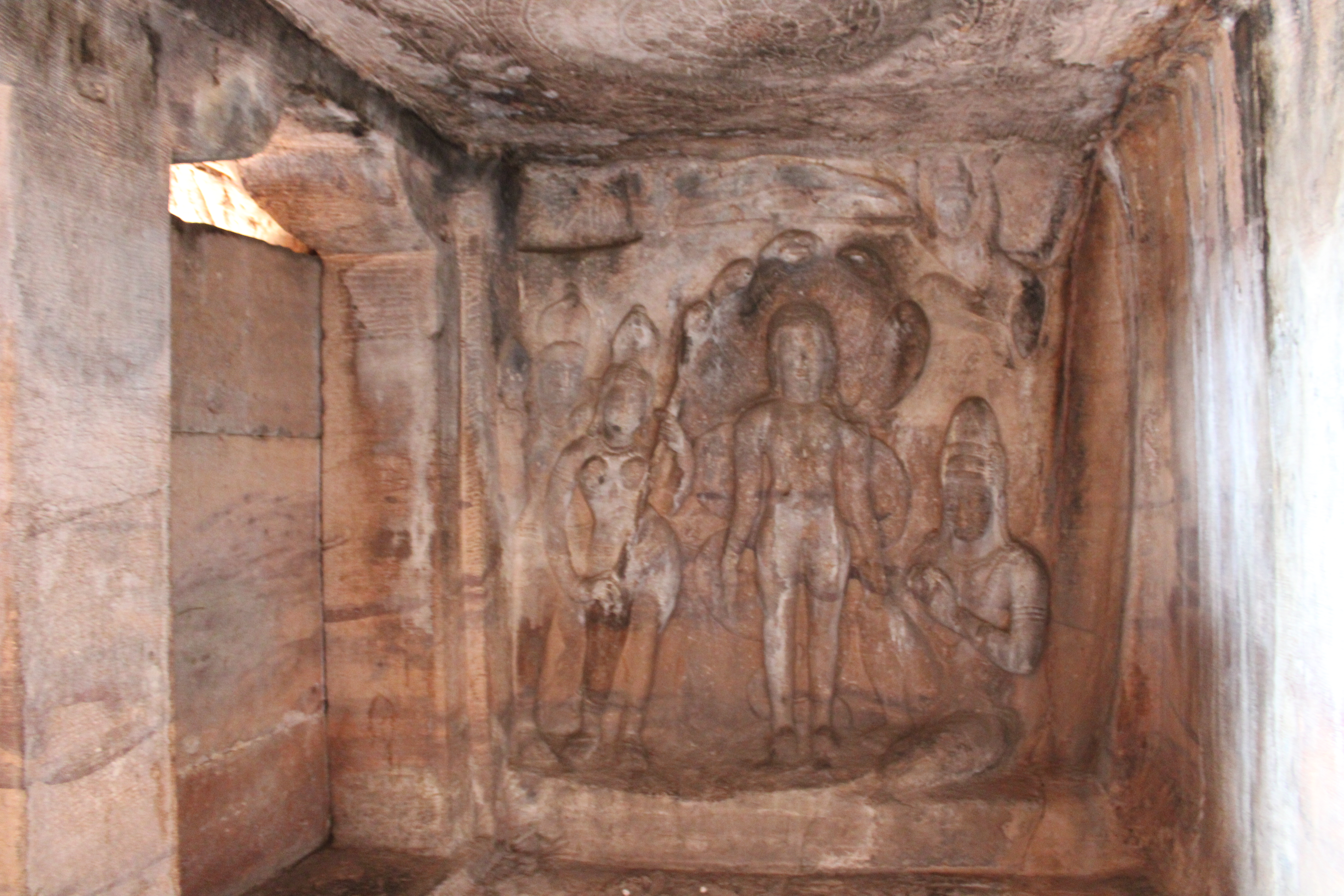 Jain rock cut temple, Meguti Hill, Aihole