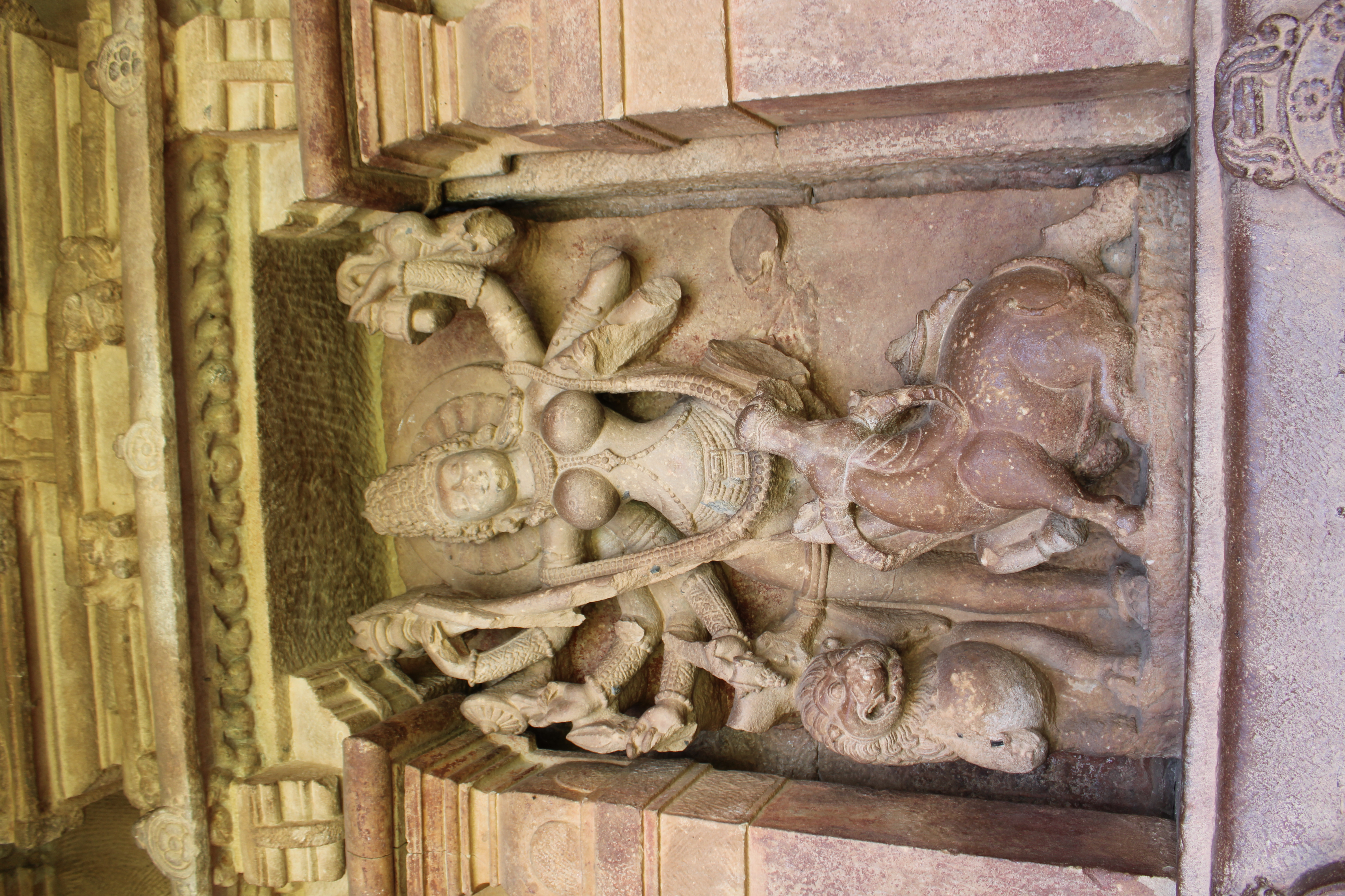 Mahishasura Mardini, Durga Temple, Aihole