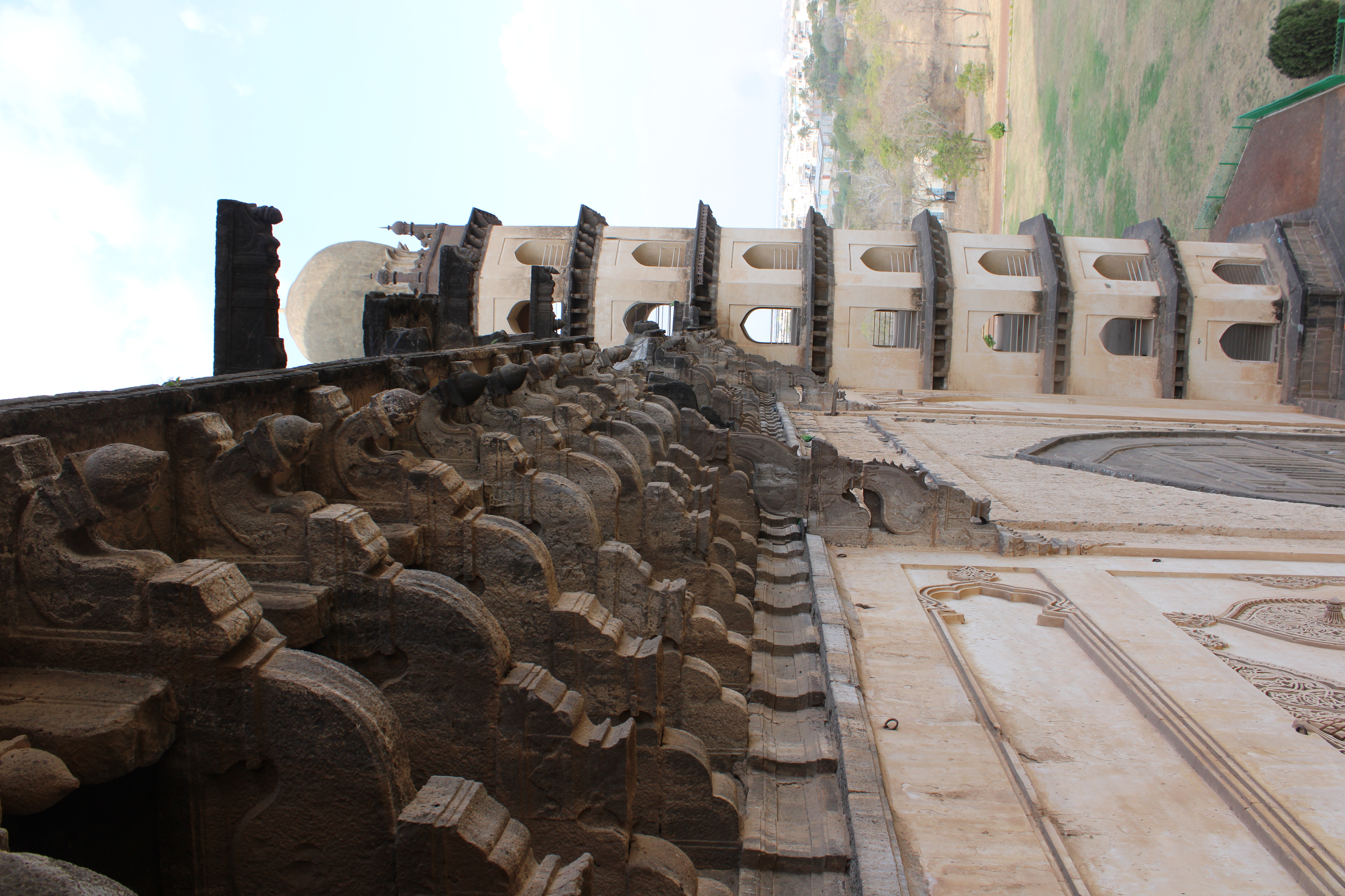 Corbels and Corner Minaret