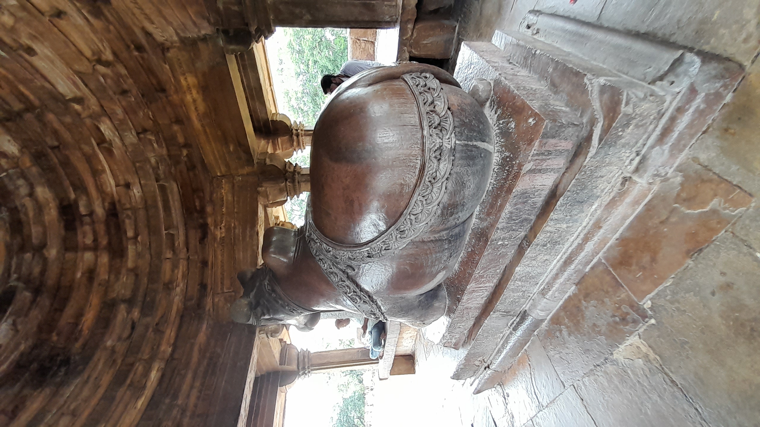 Nandi mandapa, Vishvanath Temple, Khajuraho