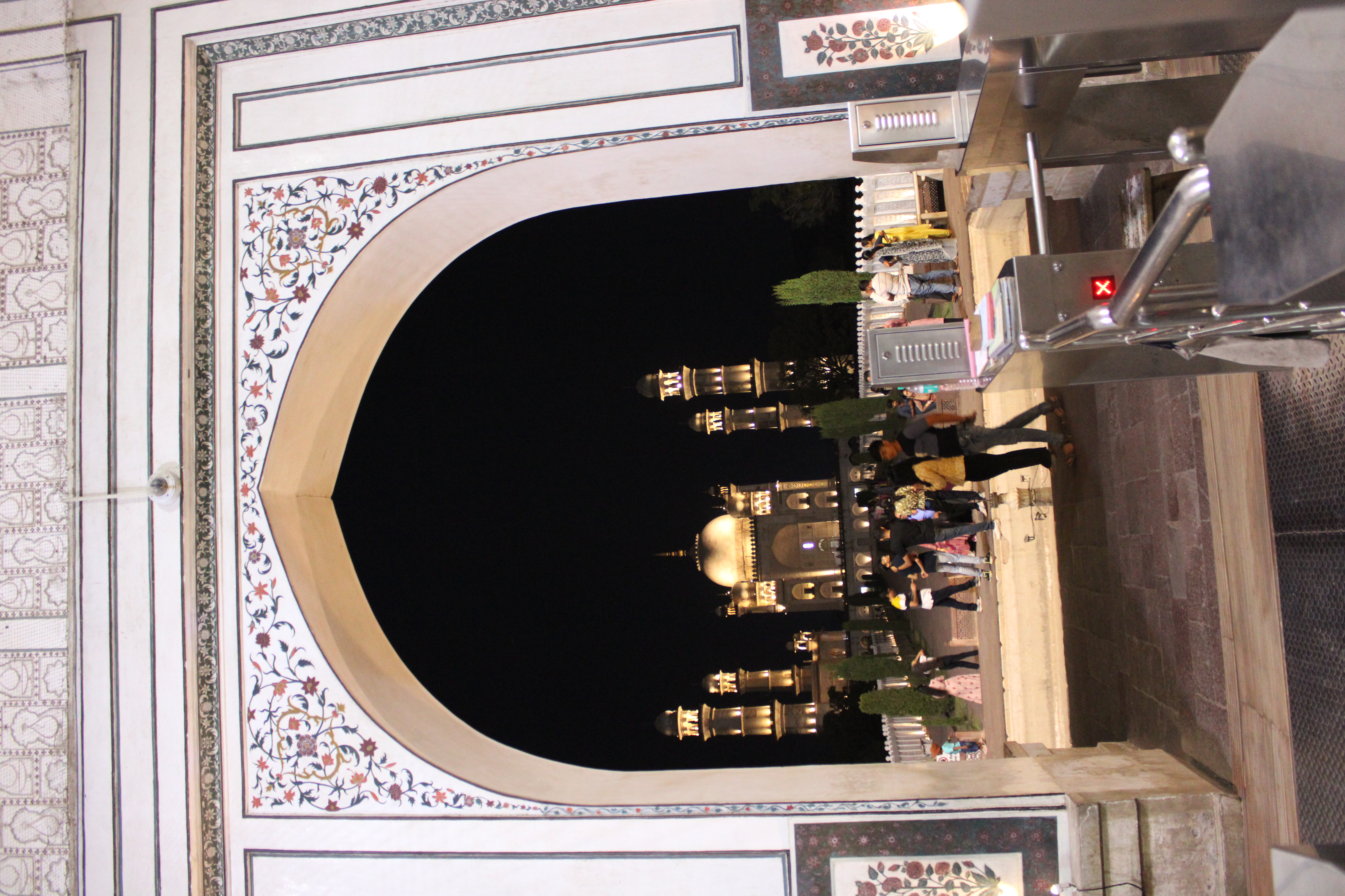 Decorated South Pavilion Main gate