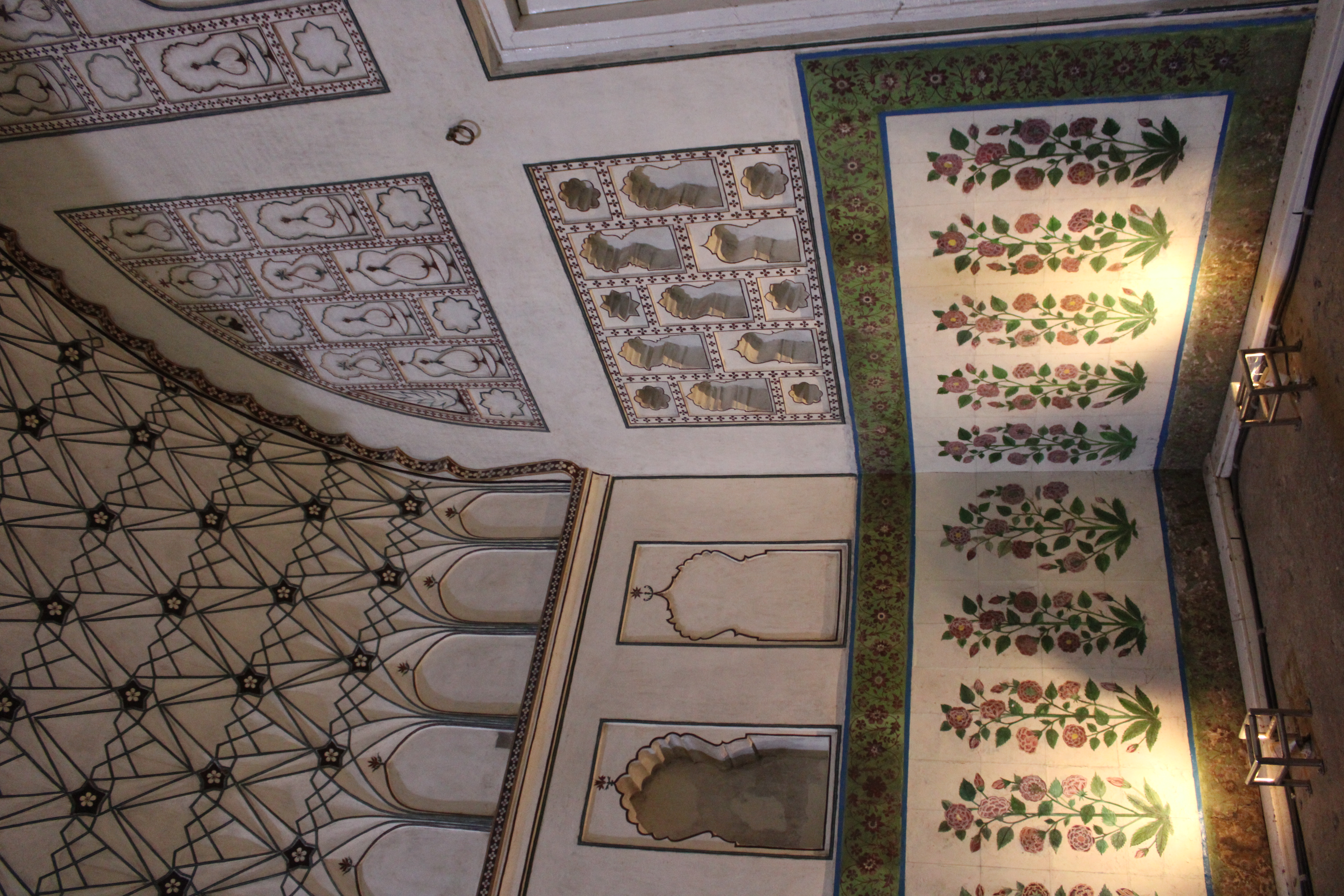 Decorated walls South Pavilion