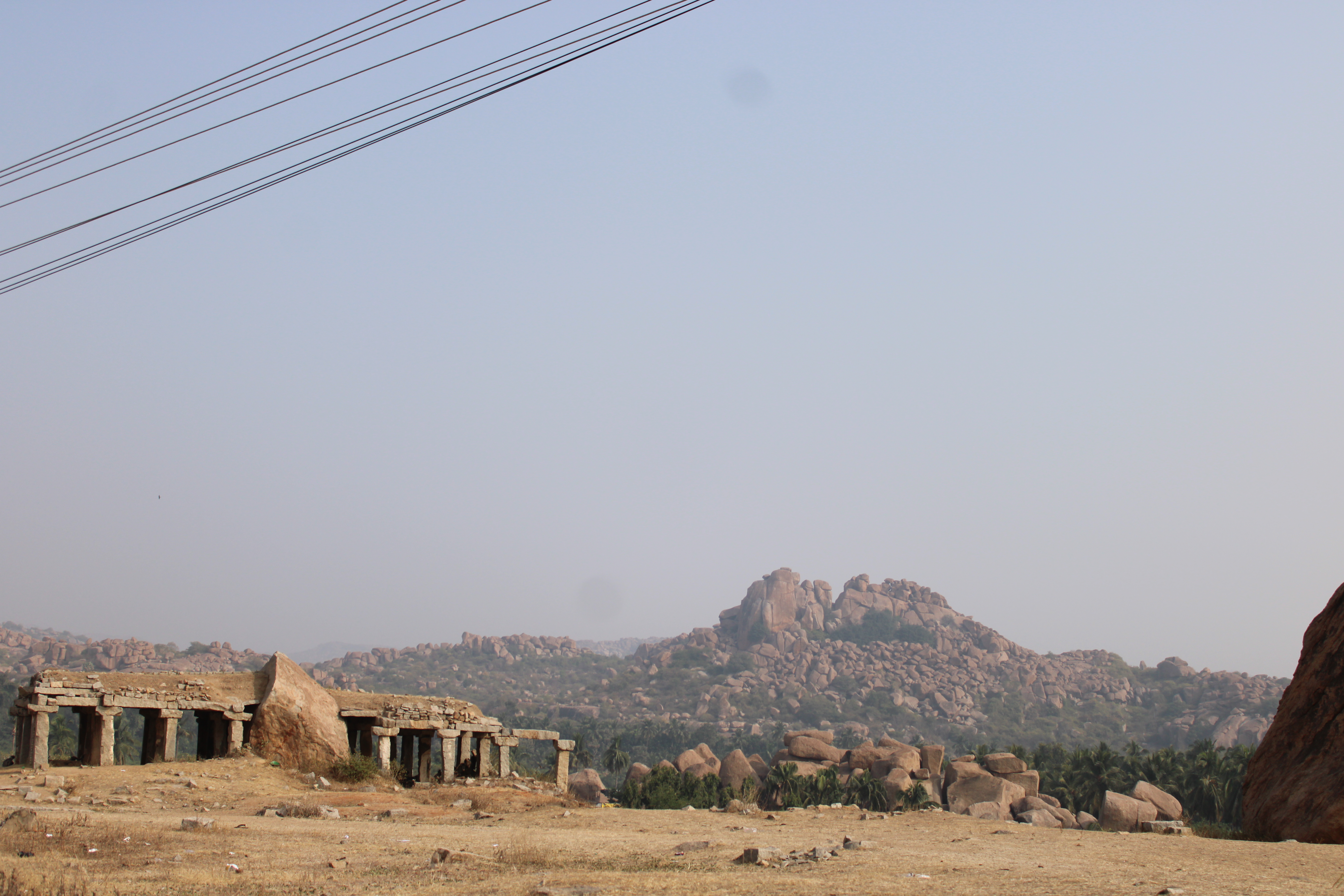 Marketplace, Krishna Temple, Hampi