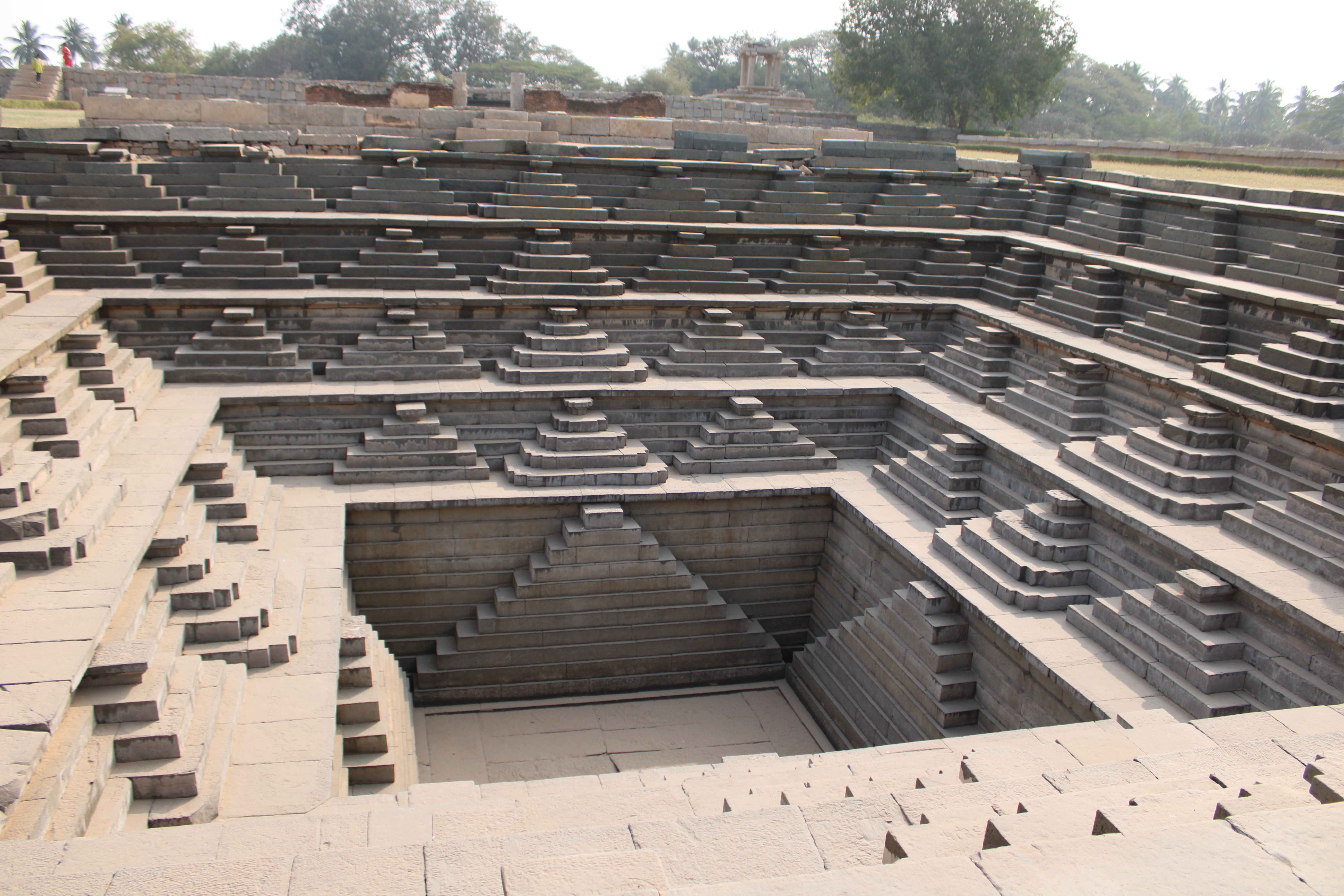 Step-well, Royal Enclosure, Hampi