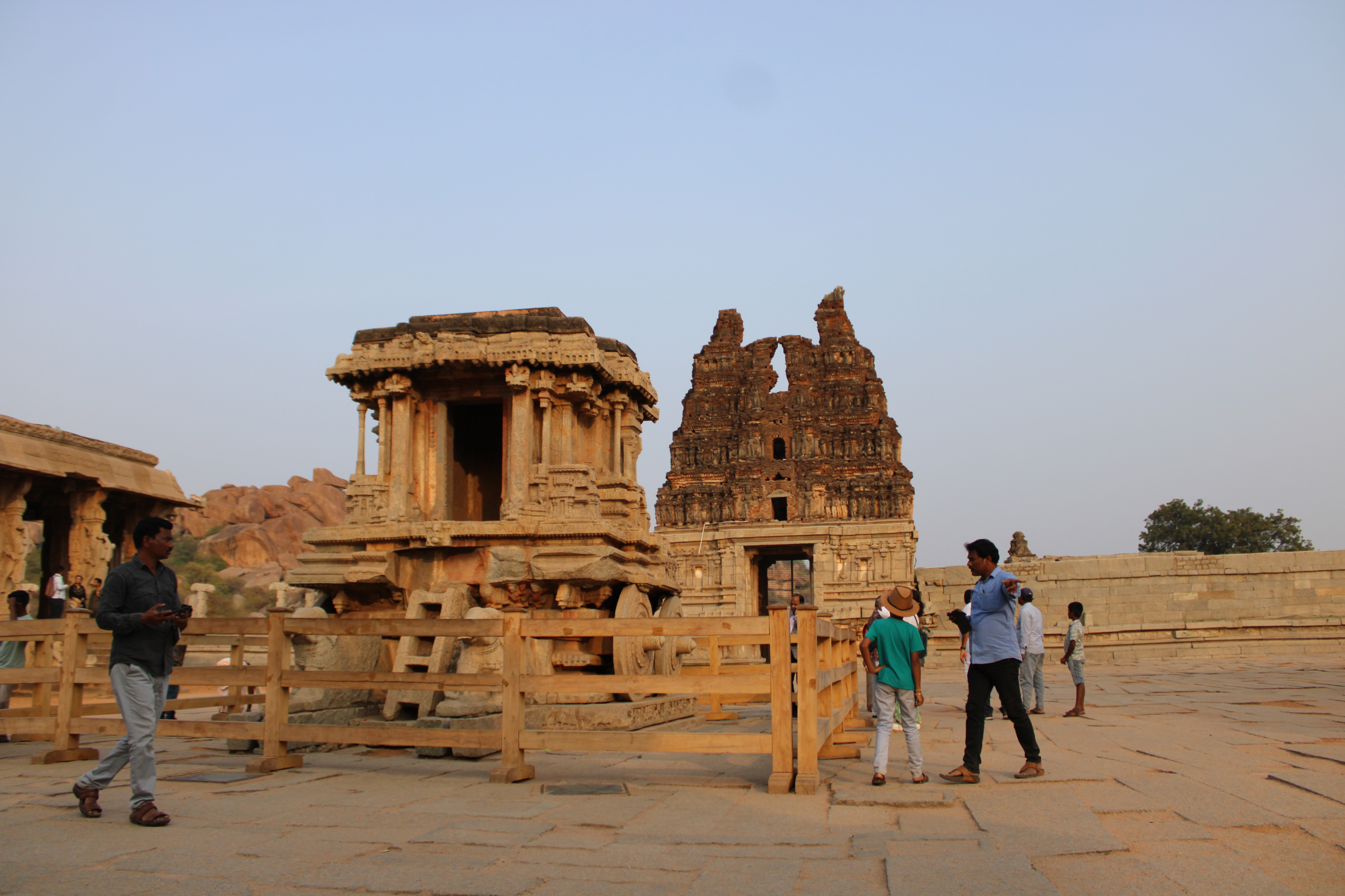 Chariot at Vitthala Temple, Hampi