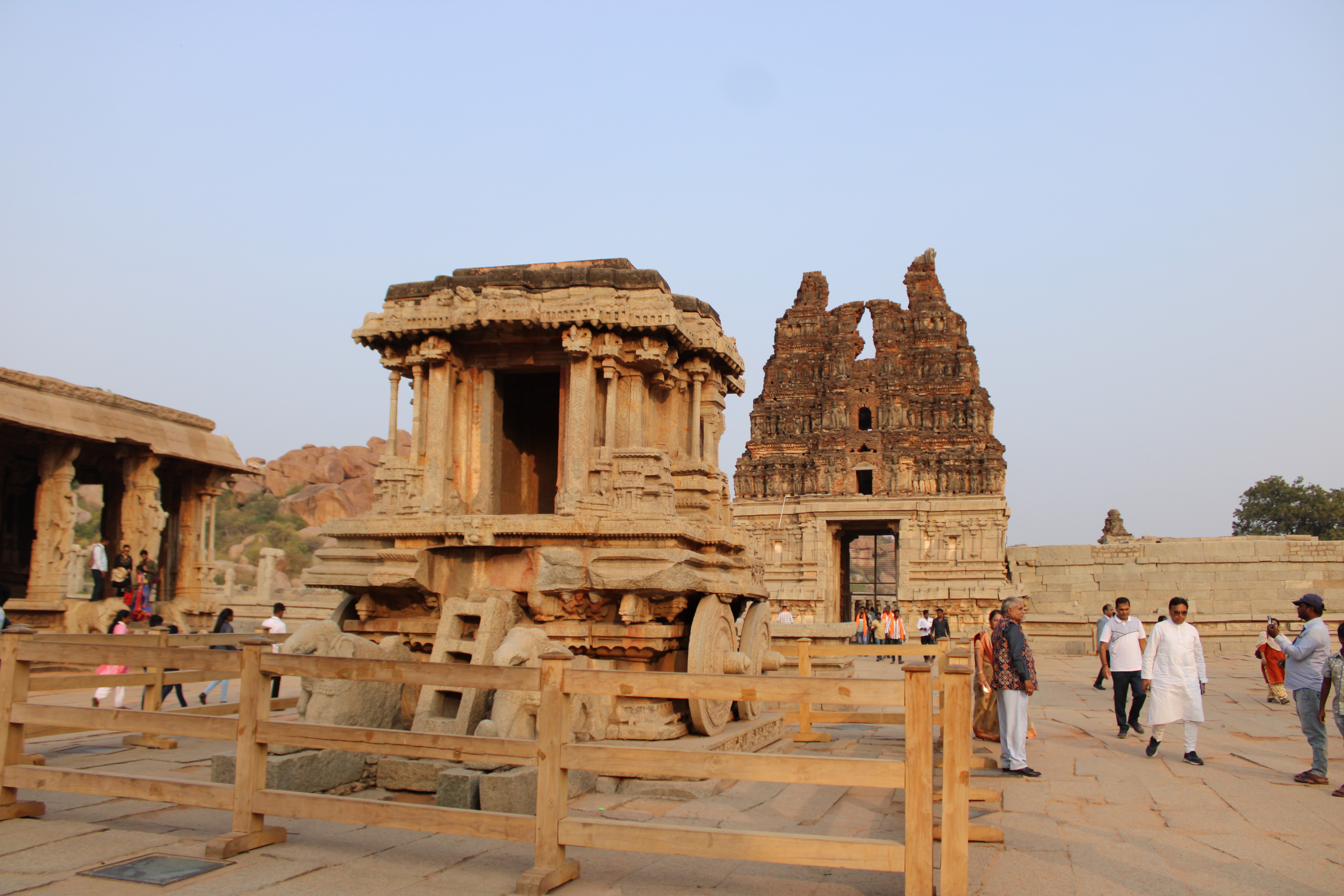 Chariot at Vitthala Temple, Hampi