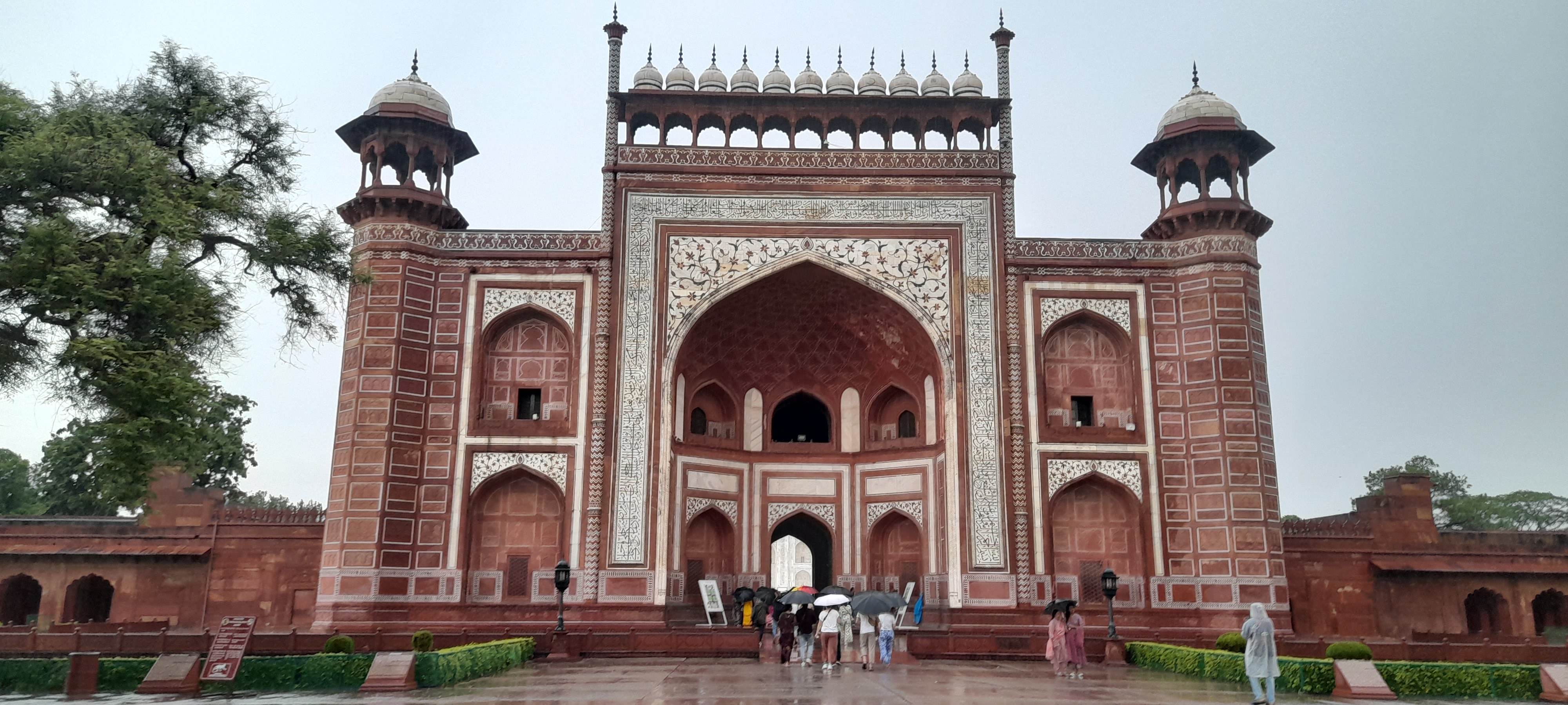 Entrance Gate to the Taj Mahal